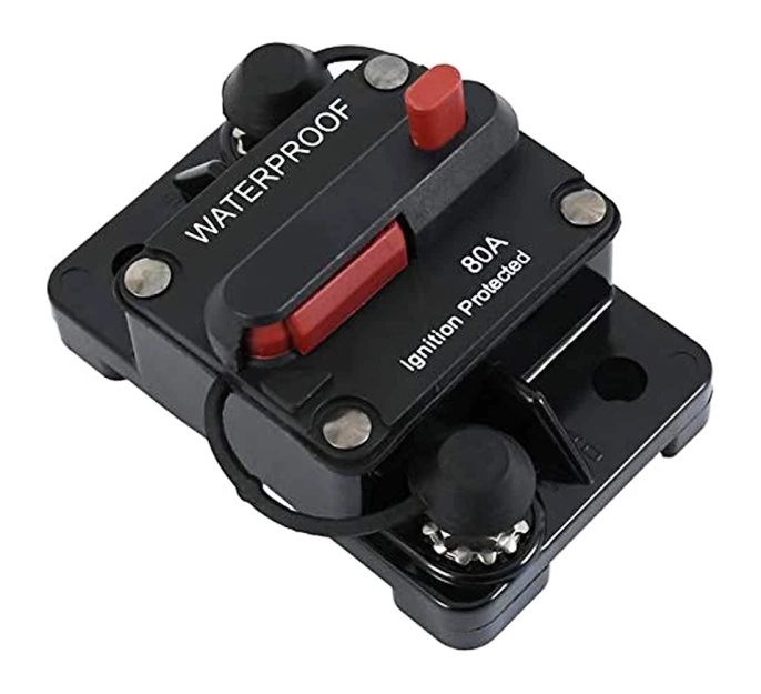 Предохранитель автоматический влагозащиненный, 80А (10267360)